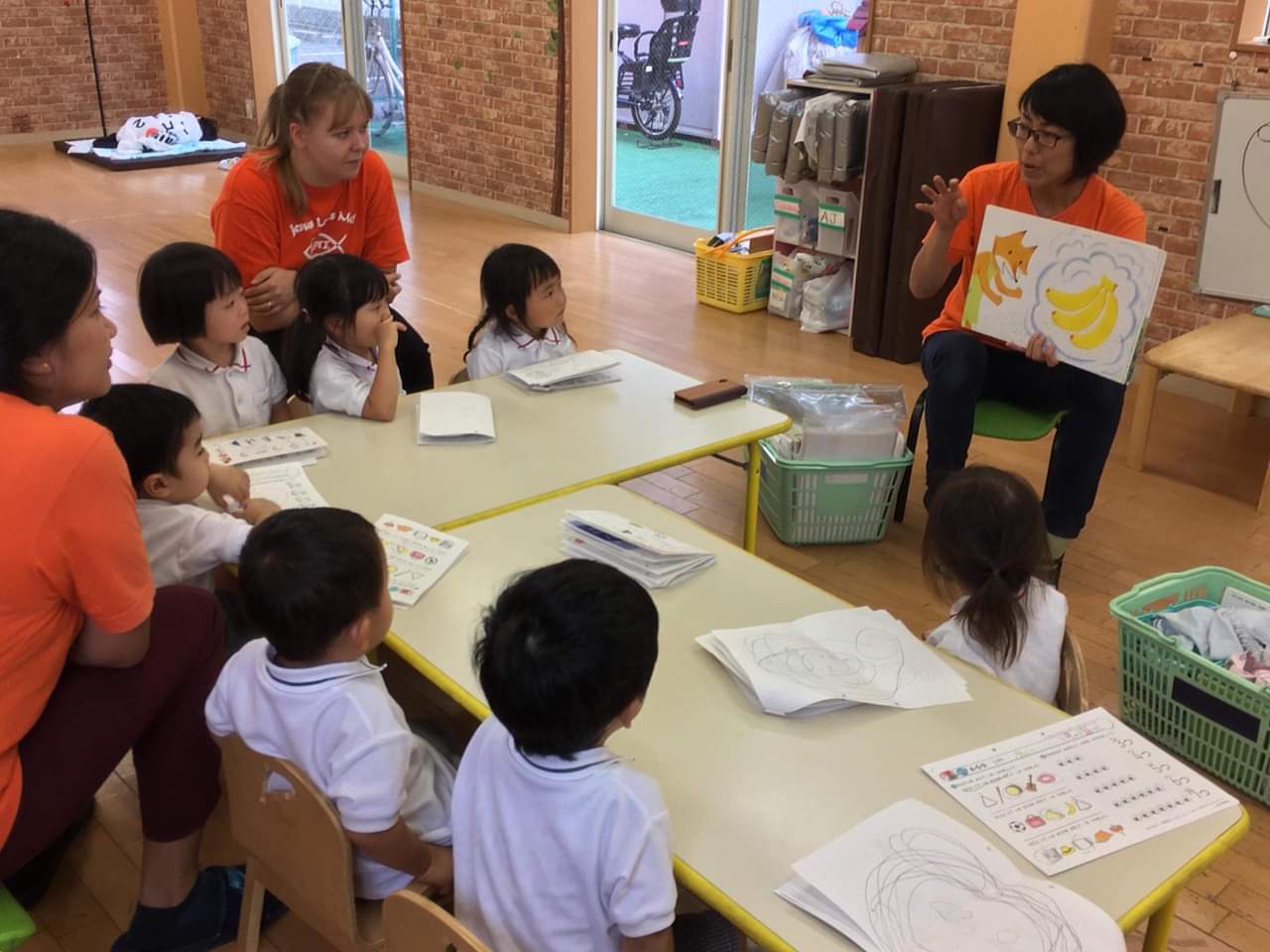 preschool Japanese class